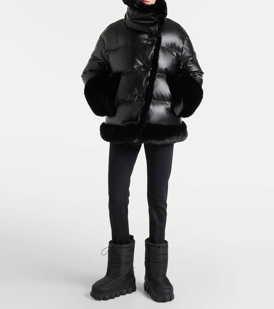 Goldbergh Solange faux fur-trimmed down jacket