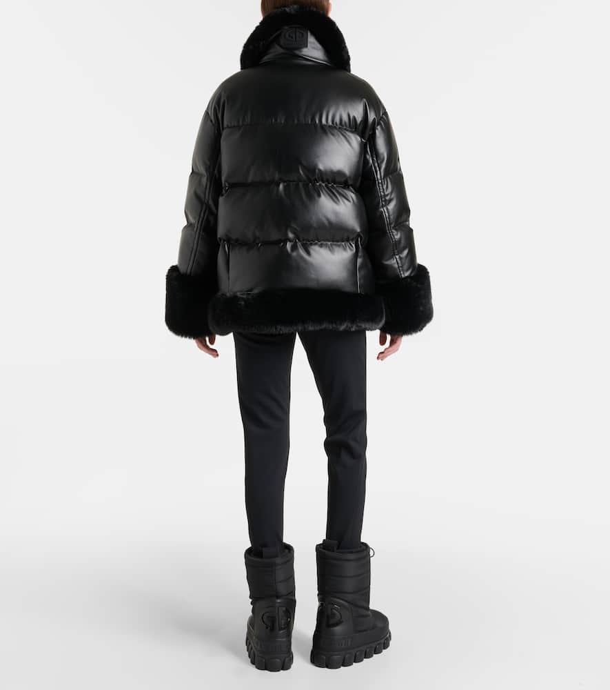 Goldbergh Solange faux fur-trimmed down jacket