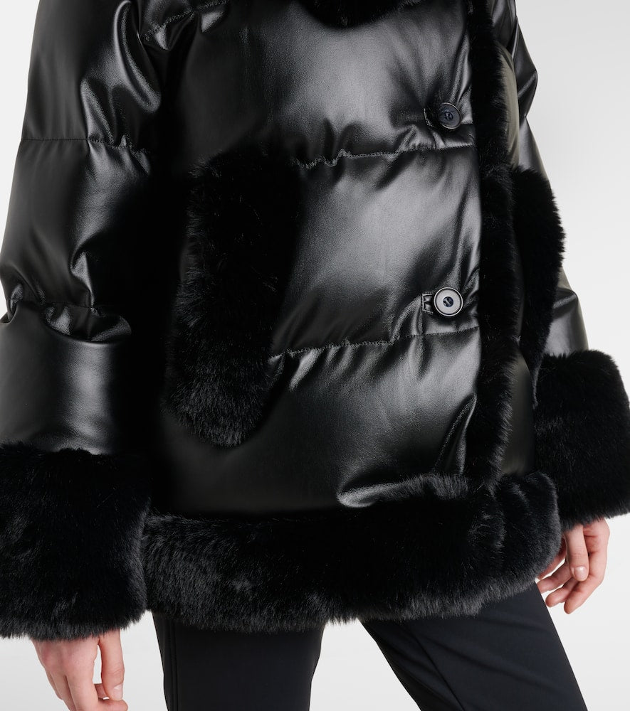 Goldbergh Solange faux fur-trimmed down jacket