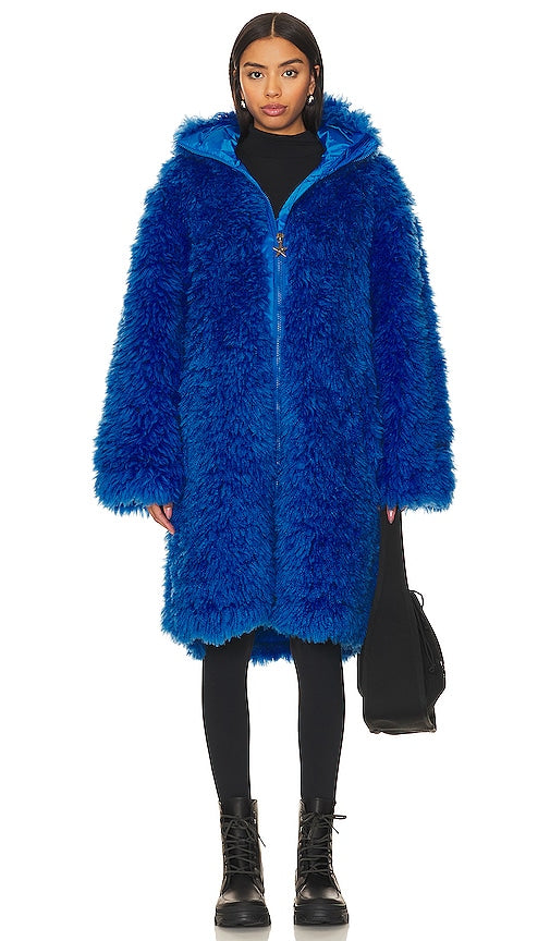 Goldbergh Teddy Jacket in Blue