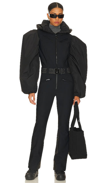 Goldbergh Voom Ski Jumpsuit in Black - Combinaison de ski Goldbergh Voom en noir - Goldbergh Voom 黑色滑雪连身裤 - Goldbergh Voom Skioverall in Schwarz - Goldbergh Voom 스키 점프수트 - Tuta da sci Goldbergh Voom in nero