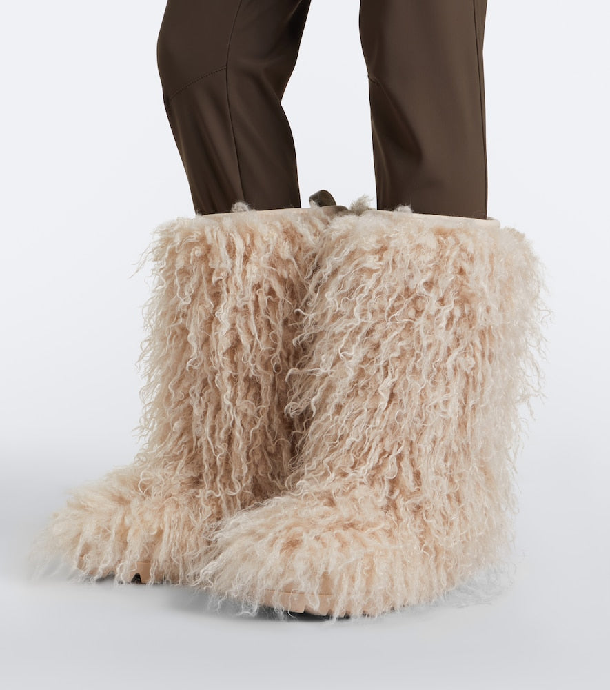 Goldbergh Kiku snow boots (White) - Flat Boots