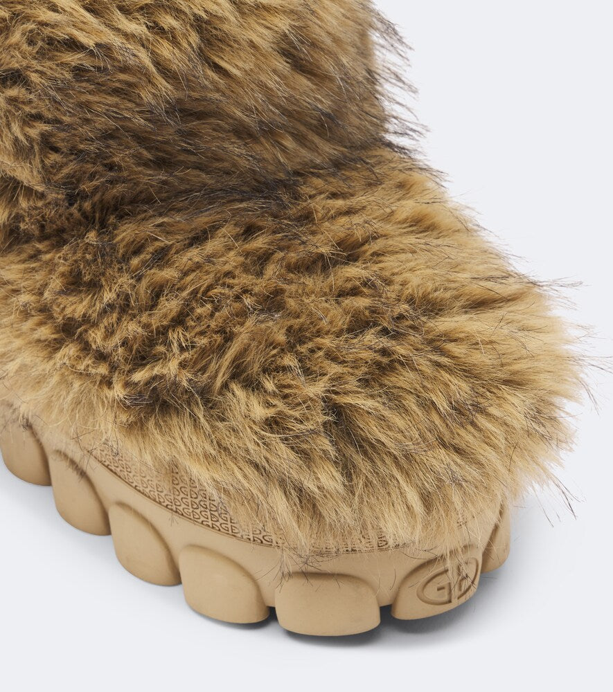 Beige Goldbergh Sofie platform snow boots - Flat Boots