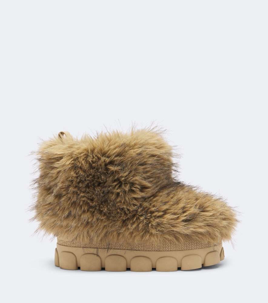 Beige Goldbergh Sofie platform snow boots - Flat Boots