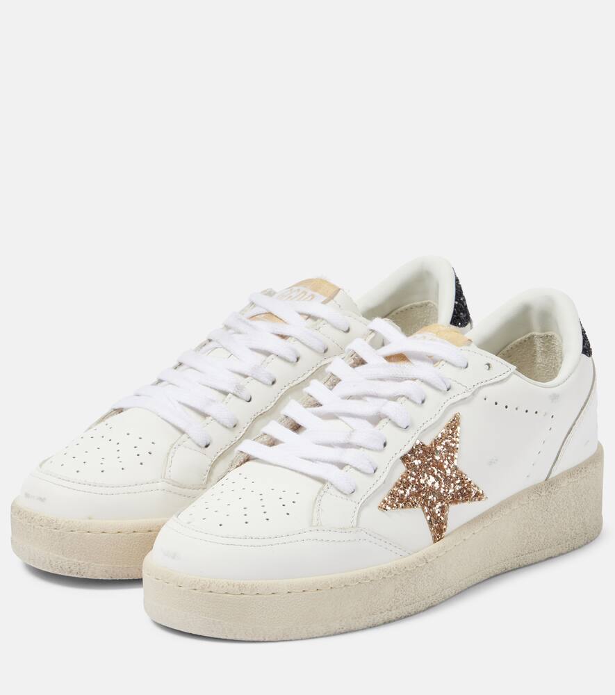 Golden Goose Ball Star 2 embellished leather sneakers