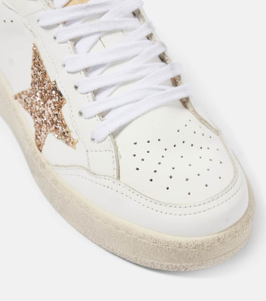 Golden Goose Ball Star 2 embellished leather sneakers