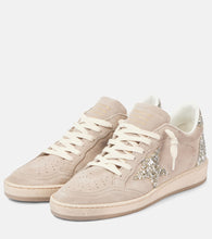 Golden Goose Ball Star glitter suede sneakers