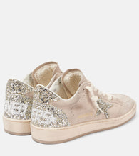 Golden Goose Ball Star glitter suede sneakers
