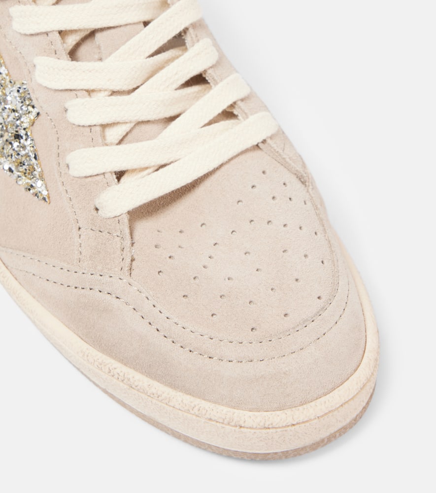 Golden Goose Ball Star glitter suede sneakers