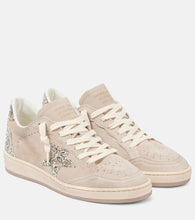 Golden Goose Ball Star glitter suede sneakers
