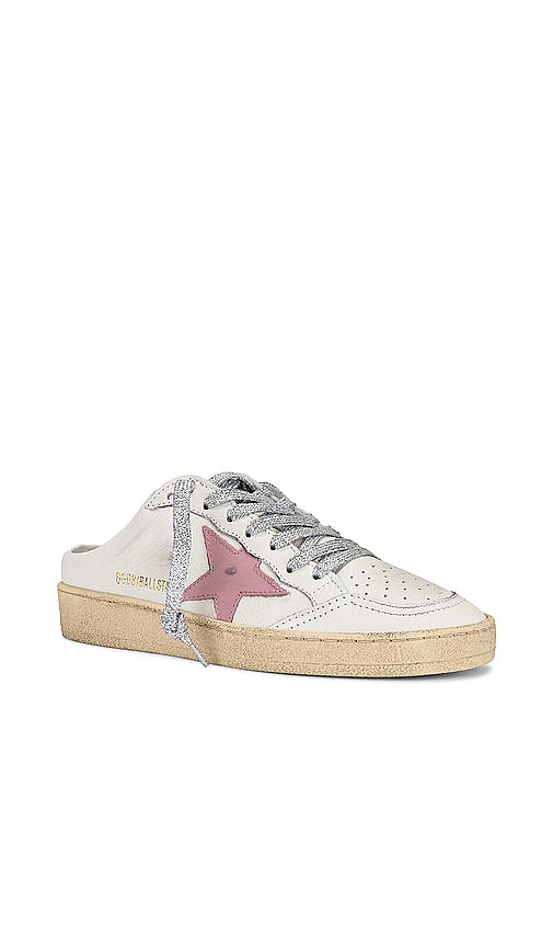 Golden Goose Ballstar Sabot Sneaker in White
