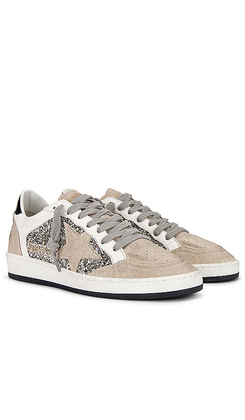 Golden Goose Ballstar Sneaker in Taupe