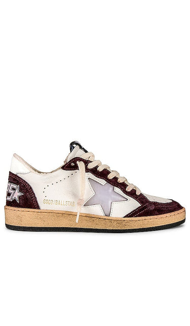 Golden Goose Ballstar Sneaker in White - Baskets Golden Goose Ballstar en blanc - Golden Goose Ballstar 白色运动鞋 - Golden Goose Ballstar Sneaker in Weiß - Golden Goose 볼스타 스니커즈화이트 색상 - Sneaker Golden Goose Ballstar in bianco