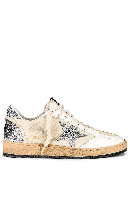 Golden Goose Ballstar Sneaker in White - Baskets Golden Goose Ballstar en blanc - Golden Goose Ballstar 白色运动鞋 - Golden Goose Ballstar Sneaker in Weiß - Golden Goose 볼스타 스니커즈화이트 색상 - Sneaker Golden Goose Ballstar in bianco