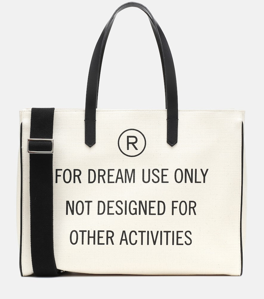 Golden Goose California printed canvas tote