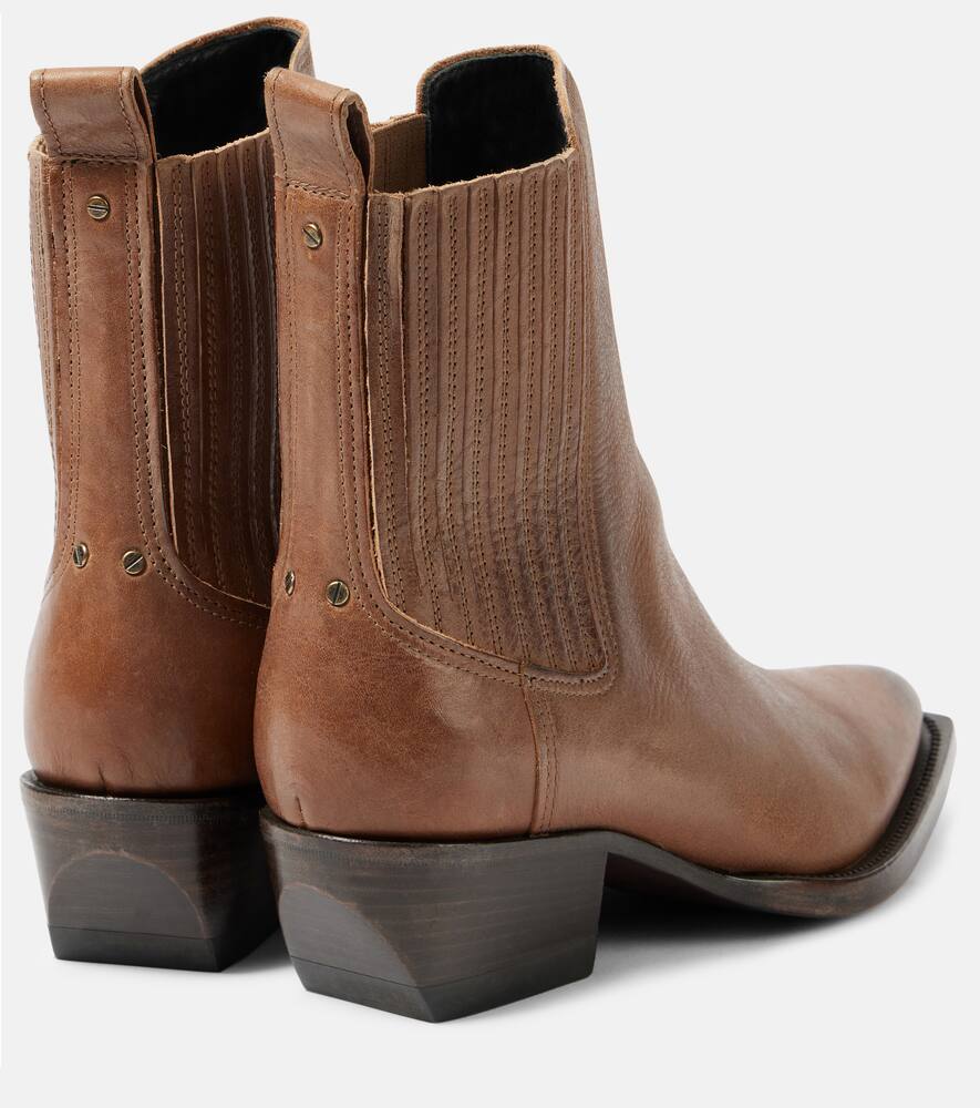 Golden Goose Debbie Beatles leather ankle boots