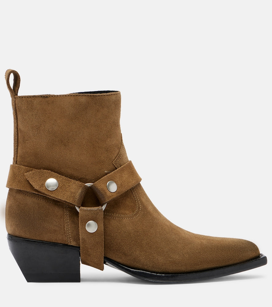 Golden Goose Debbie Low suede ankle boots