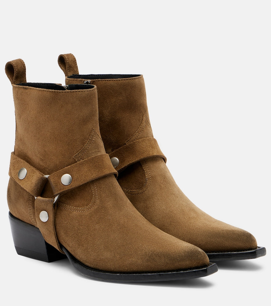 Golden Goose Debbie Low suede ankle boots