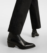 Golden Goose Debbie snake-effect leather ankle boots