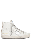 Golden Goose Francy Sneaker in White - Baskets Golden Goose Francy en blanc - Golden Goose Francy 白色运动鞋 - Golden Goose Francy Sneaker in Weiß - Golden Goose Francy 스니커즈화이트 색상 - Sneaker Golden Goose Francy in bianco