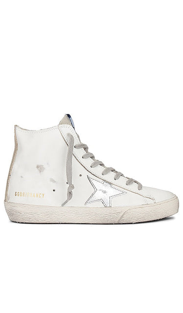 Golden Goose Francy Sneaker in White - Baskets Golden Goose Francy en blanc - Golden Goose Francy 白色运动鞋 - Golden Goose Francy Sneaker in Weiß - Golden Goose Francy 스니커즈화이트 색상 - Sneaker Golden Goose Francy in bianco