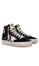 Golden Goose Hi Francy Sneaker in Black