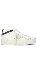 Golden Goose Hi Mid Star Sneaker in White