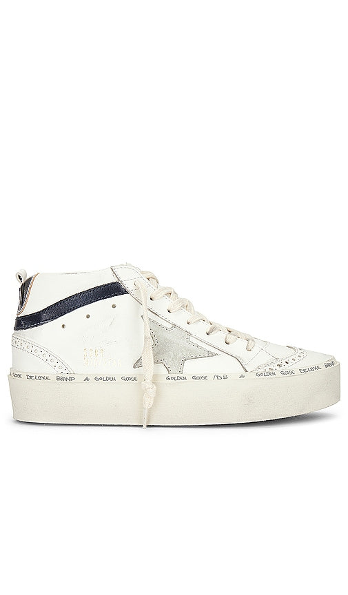 Golden Goose Hi Mid Star Sneaker in White