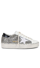 Golden Goose Hi Star Sneaker in Metallic Neutral - Baskets Golden Goose Hi Star en neutre métallisé - Golden Goose Hi Star 金属色运动鞋 - Golden Goose Hi Star Sneaker in metallischem Neutral - Golden Goose 하이스타 스니커즈 메탈릭 뉴트럴 색상 - Sneaker Golden Goose Hi Star in colore neutro metallizzato