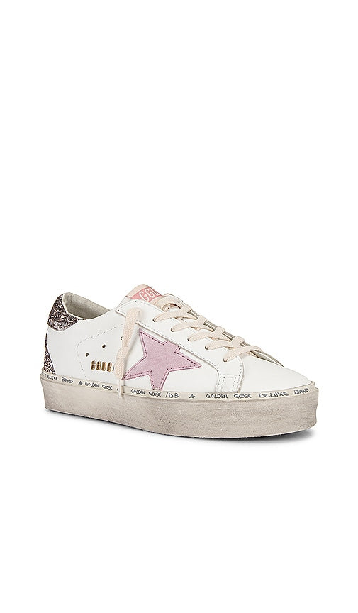 Golden Goose Hi Star Sneaker in White