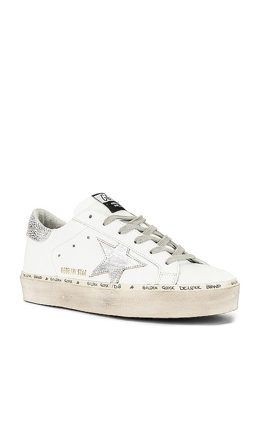 Golden Goose Hi Star Sneaker in White