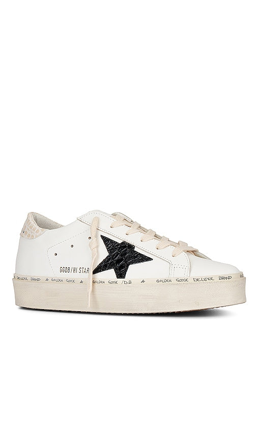 Golden Goose Hi Star Sneaker in White