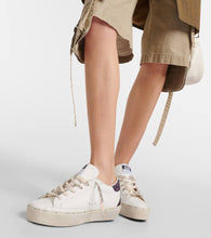 Golden Goose Hi Star glitter leather sneakers