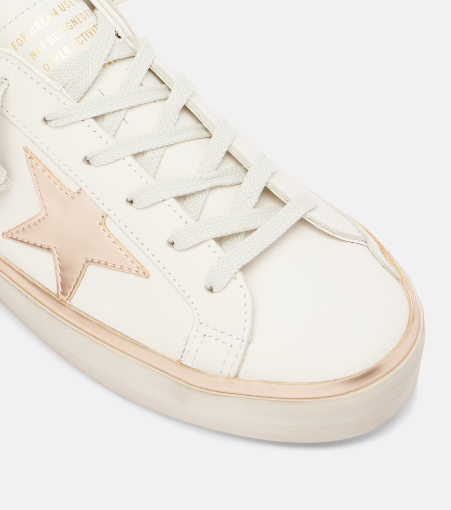Golden Goose Hi Star leather sneakers