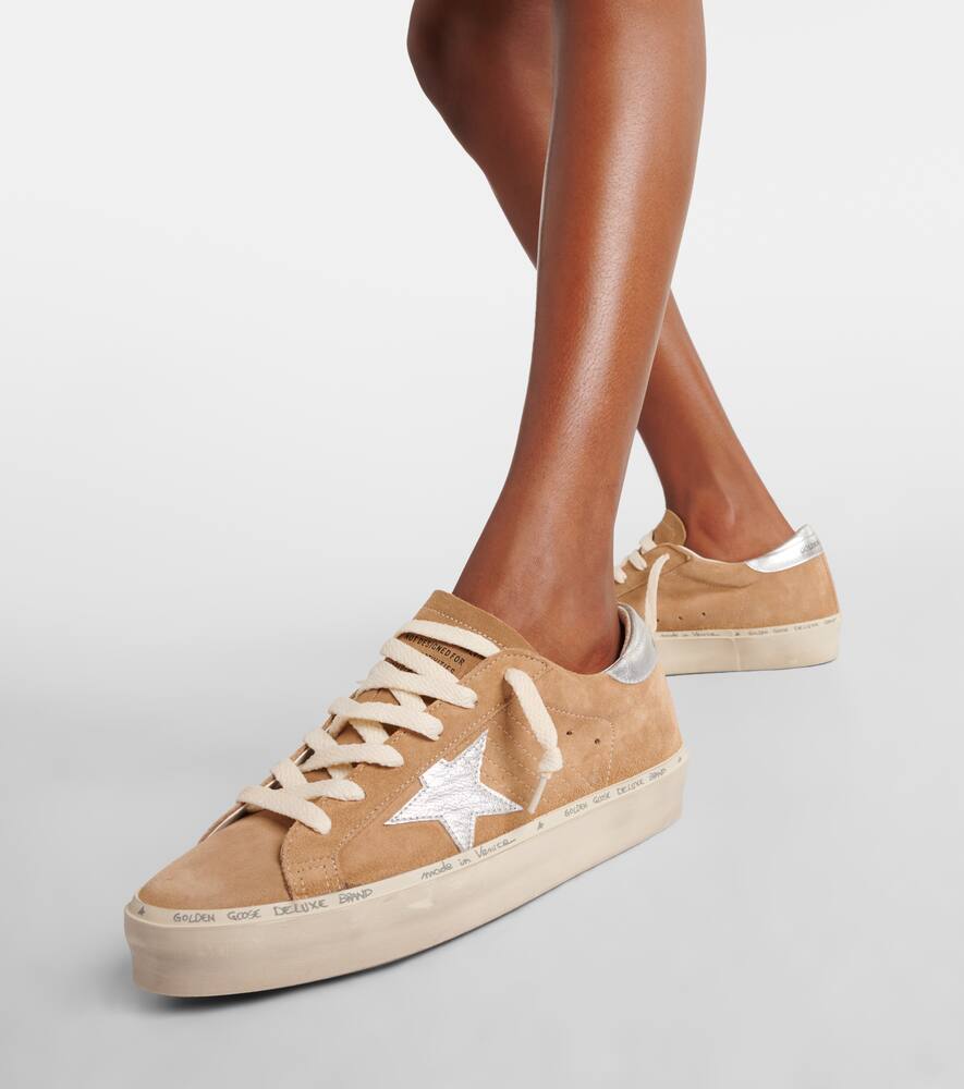 Golden Goose Hi-Star suede sneakers