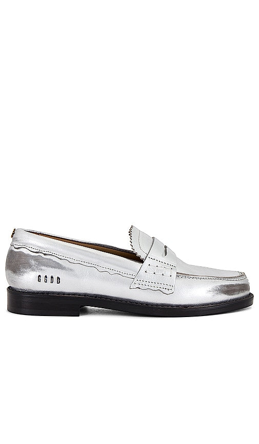 Golden Goose Jerry Loafer in Metallic Silver - Golden Goose - Mocassins Jerry en argent métallisé - Golden Goose Jerry 金属银色乐福鞋 - Golden Goose Jerry Loafer in Metallic-Silber - Golden Goose 제리 로퍼 메탈릭 실버 색상 - Mocassino Jerry Golden Goose in argento metallizzato