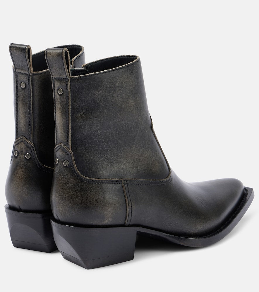 Golden Goose Leather ankle boots