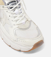 Golden Goose Lightstar leather and mesh sneakers