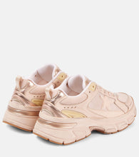 Golden Goose Lightstar mesh and leather sneakers