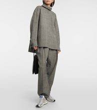 Golden Goose Marathon leather-trimmed sneakers