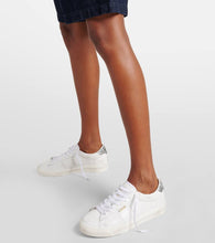 Golden Goose Matchstar glitter leather sneakers