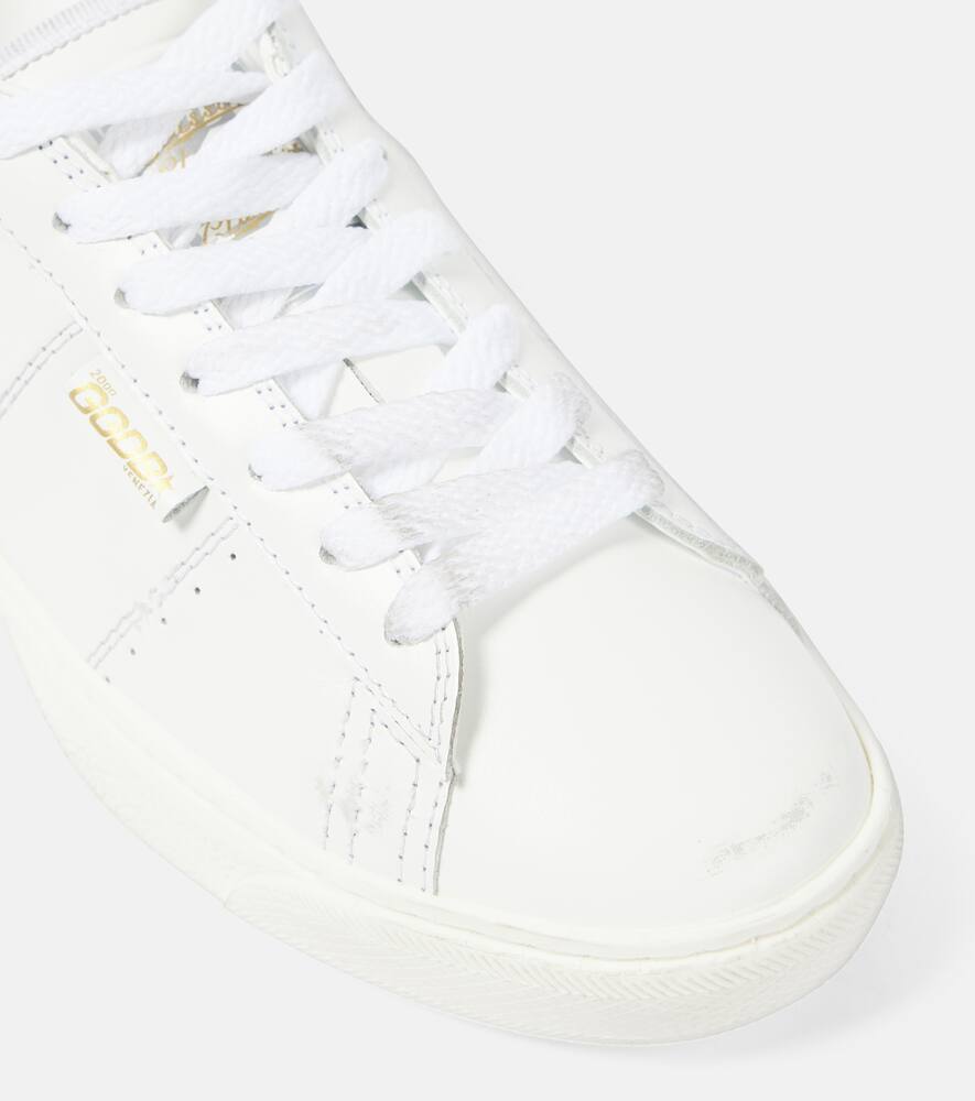 Golden Goose Matchstar glitter leather sneakers