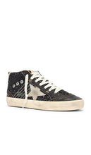 Golden Goose Mid Star Sneaker in Black