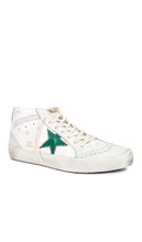 Golden Goose Mid Star Sneaker in Cream