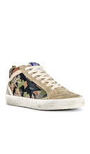 Golden Goose Mid Star Sneaker in Taupe