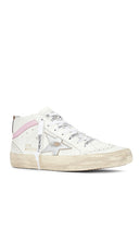 Golden Goose Mid Star Sneaker in White