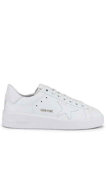 Golden Goose Pure Star Sneaker in White - Baskets Golden Goose Pure Star en blanc - Golden Goose Pure Star 白色运动鞋 - Golden Goose Pure Star Sneaker in Weiß - Golden Goose 퓨어스타 스니커즈화이트 색상 - Sneaker Golden Goose Pure Star in bianco