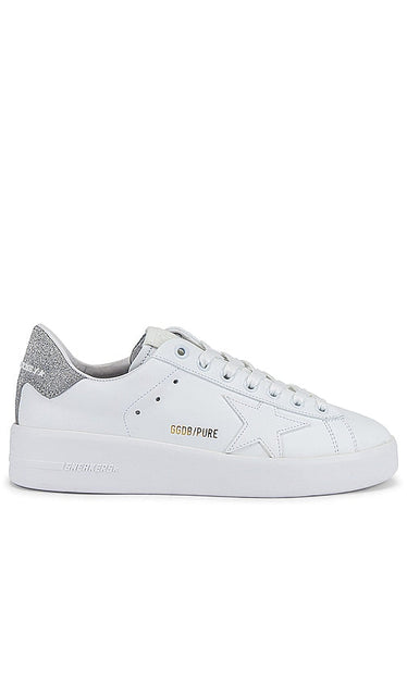 Golden Goose Pure Star Sneaker in White - Baskets Golden Goose Pure Star en blanc - Golden Goose Pure Star 白色运动鞋 - Golden Goose Pure Star Sneaker in Weiß - Golden Goose 퓨어스타 스니커즈화이트 색상 - Sneaker Golden Goose Pure Star in bianco