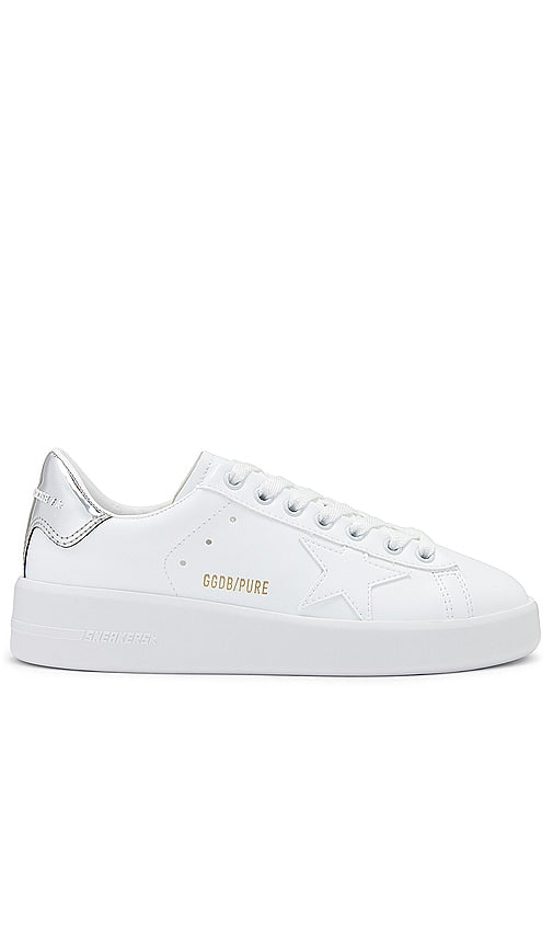 Golden Goose Pure Star Sneaker in White - Baskets Golden Goose Pure Star en blanc - Golden Goose Pure Star 白色运动鞋 - Golden Goose Pure Star Sneaker in Weiß - Golden Goose 퓨어스타 스니커즈화이트 색상 - Sneaker Golden Goose Pure Star in bianco
