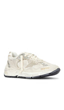 Golden Goose Running Dad Sneaker in Ivory